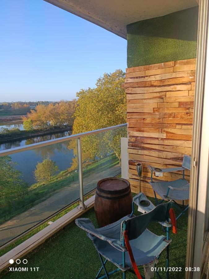 Petit Cocon Vue Sur La Loire Avec Place De Parking Offerte Orleans Bagian luar foto